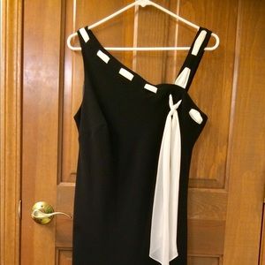 Evan-Picone black dress